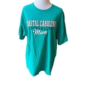 Coastal Carolina University Chanticleers CCU Mom Mom Tee Shirt by Champion XL